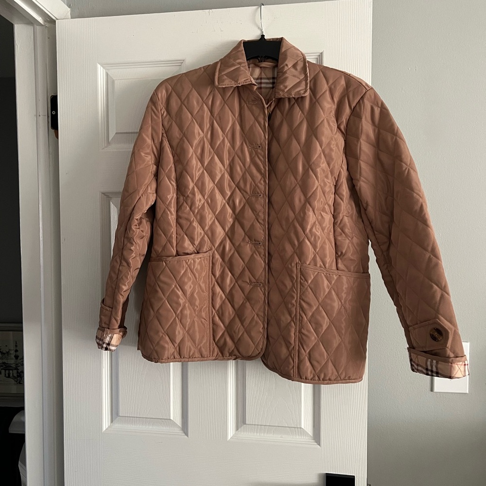 Classic Quilted Brown Jacket for Women, of brand, brand new! - Picture 3 of 4